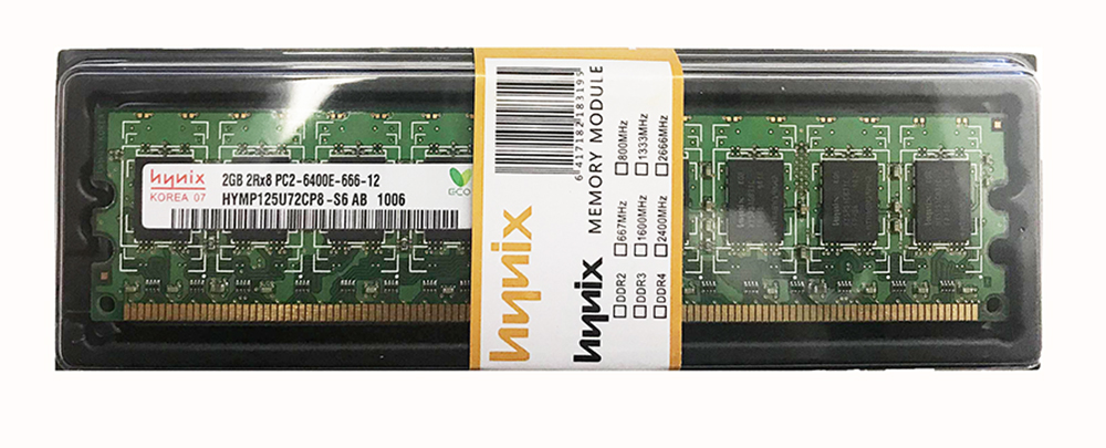 2GB 2RX8 PC2-5300E RAM