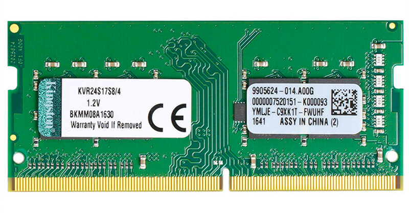 金士顿内存 Kingston 4GB PC4-2400T DDR4 RAM