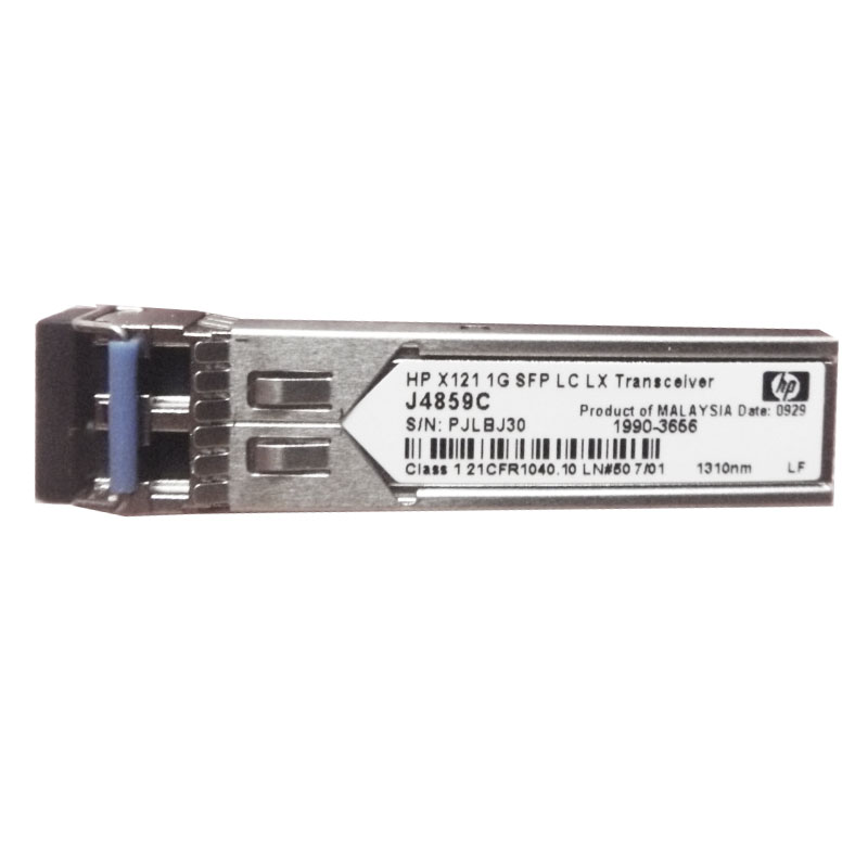 惠普SFP光纤模块HP 1.25G 1310nm 10KM SFP Singlemode LC Transceiver Module For X121 