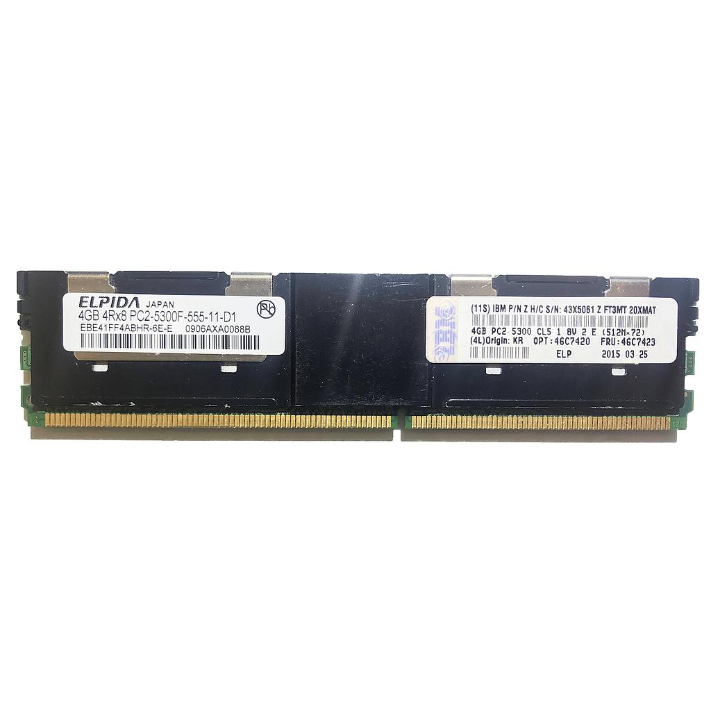 IBM 4GB 667MHz PC2-5300F DDR2 ECC DIMM