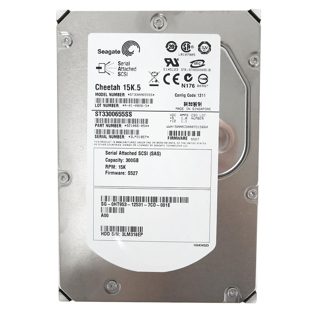 Dell 300GB 15K SAS 3.5" HDD