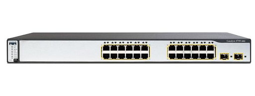 [WS-C3750-24TS-S] 思科交换机 Cisco Catalyst 3750 24-Port 10/100 Gigabit SFP Uplinks Switch