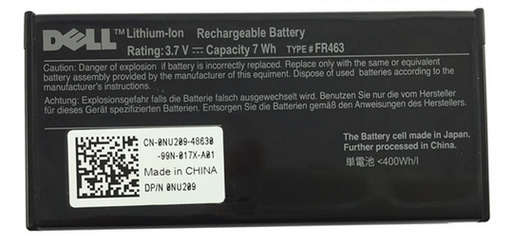 [ NU209/FR463/UF302/U8735] 戴尔阵列卡电池 Dell R710/P9110/H700/1900/1950/2900/2950 Perc 5i/6i PowerEdge Battery  