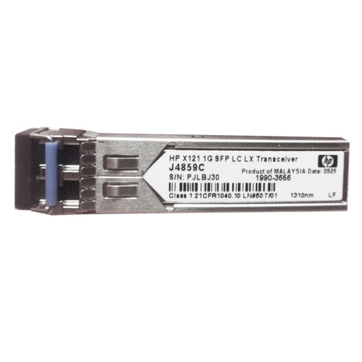 [J4859C] 惠普SFP光纤模块HP 1.25G 1310nm 10KM SFP Singlemode LC Transceiver Module For X121 