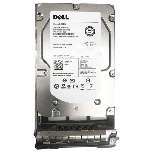 [M525M/0F617N/ST3300657SS] Dell Seagate 300GB 15K 3.5 6G SAS Hard Drive 