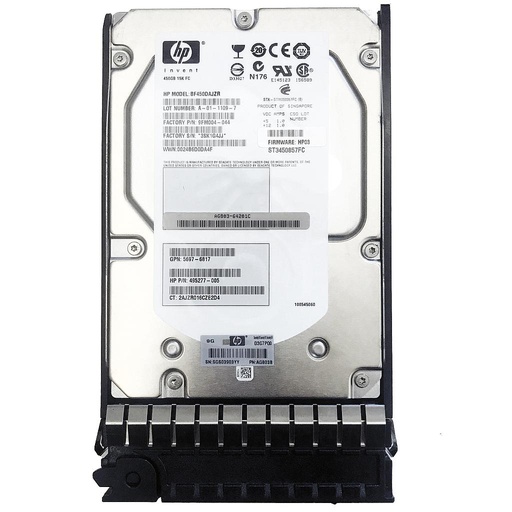 [AG803B/495277-005/5697-6817] HP 450GB 15k RPM 4Gb DP FC 3.5" HDD