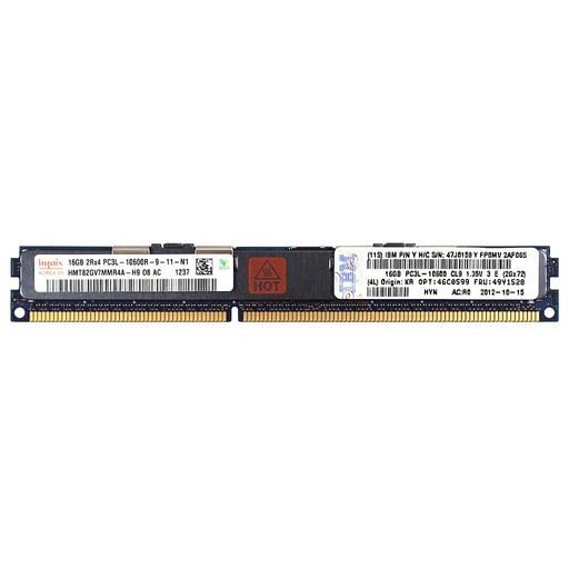 [49Y1528/46C0599/47J0158/HMT82GV7MMR4A] IBM 16GB 1333MHz DDR3 PC-10600 DIMM (Samsung)
