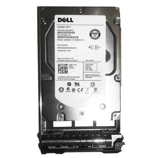 [0W347K/0W348K/ST3600057SS] 戴尔硬盘 Dell 600GB 15k RPM 6Gb SAS 3.5" HDD