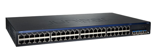 [EX2200-48T-4G] 瞻博Juniper EX2200-48T-4G 48口全千兆 4SFP光口 三层网管交换机