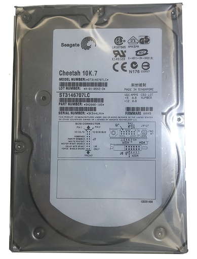 [ST3146707LC] 希捷硬盘Seagate 146G 10K U320 80 SCSI 3.5" HDD