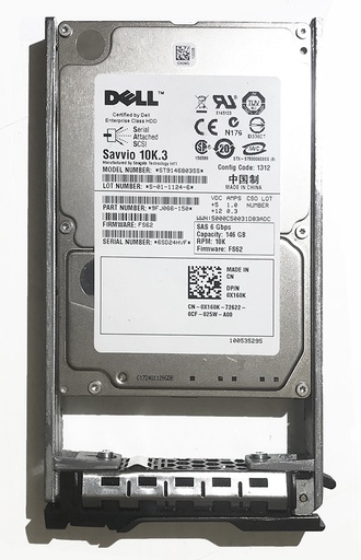 [0X160K/ST9146803SS/9FJ066-150] Dell 146GB 2.5” SAS HDD