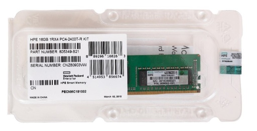 [805349-B21/809082-091] 16GB DDR4 2400 REG RDIMM 