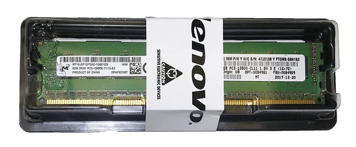 [00D4959/00D4961/47J0136/MT18JSF1G72AZ] IBM 8GB 2RX8 DDR3 PC3-12800 ECC 1600MHz UDIMM