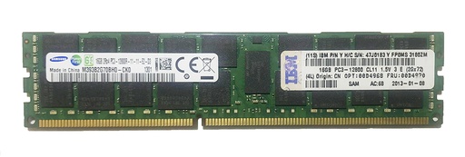 [00D4968/00D4970/47J0183/M393B2G70BH0] IBM 2Rx4 PC3-12800 ECC DDR3 1600MHz RDIMM