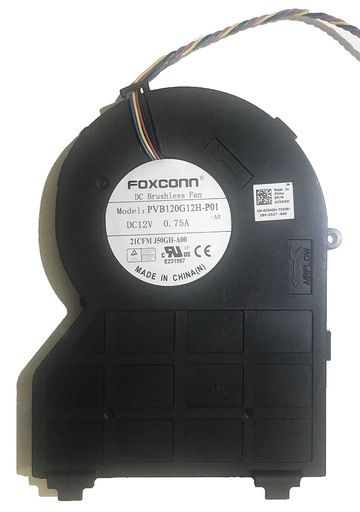 [0J50GH/PVB120G12H-P01] 戴尔台式电脑风扇 Dell OptiPlex 990/3010 SFF CPU Fan