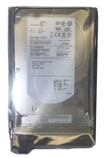 [0TN937/ST3146855SS/9Z2066-054] Dell 146GB 15K RPM SAS 3.5" HDD
