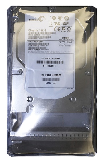 [ST3146356FC] 希捷硬盘 Seagate 146GB 15K 4Gbps Fiber Channel 3.5" HDD